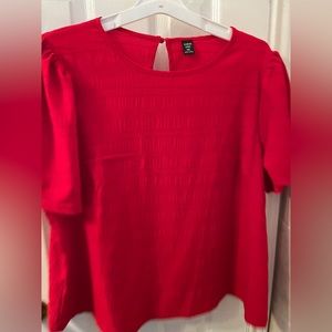 SHEIN Plus red blouse, size 2X. Never worn